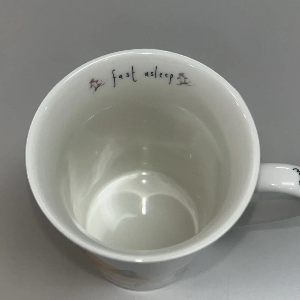 Kent Pottery fancy mice & Orange Kitty porcelain tea cup.